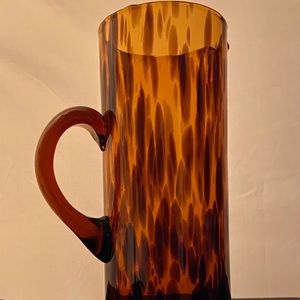 Leopard Print Ralph Lauren Water Pitcher/Vase